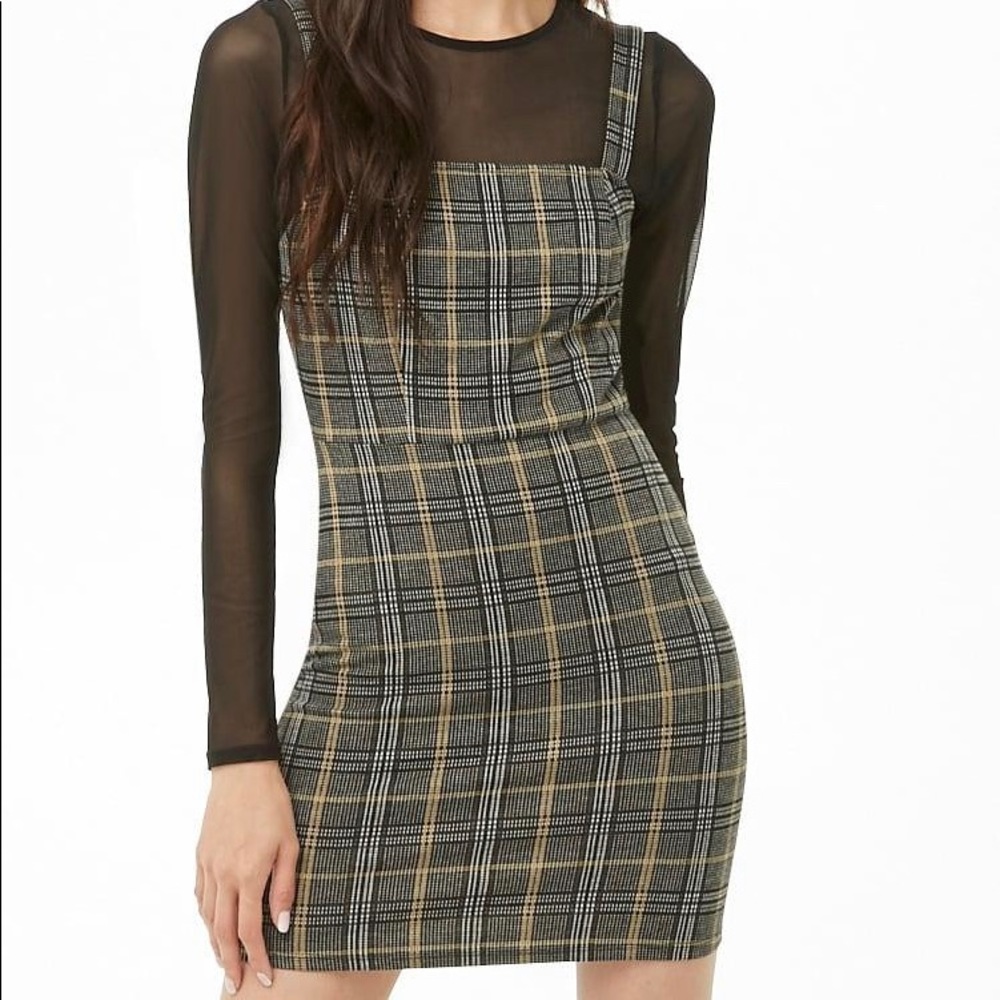 🛍 Forever 21 plaid dress